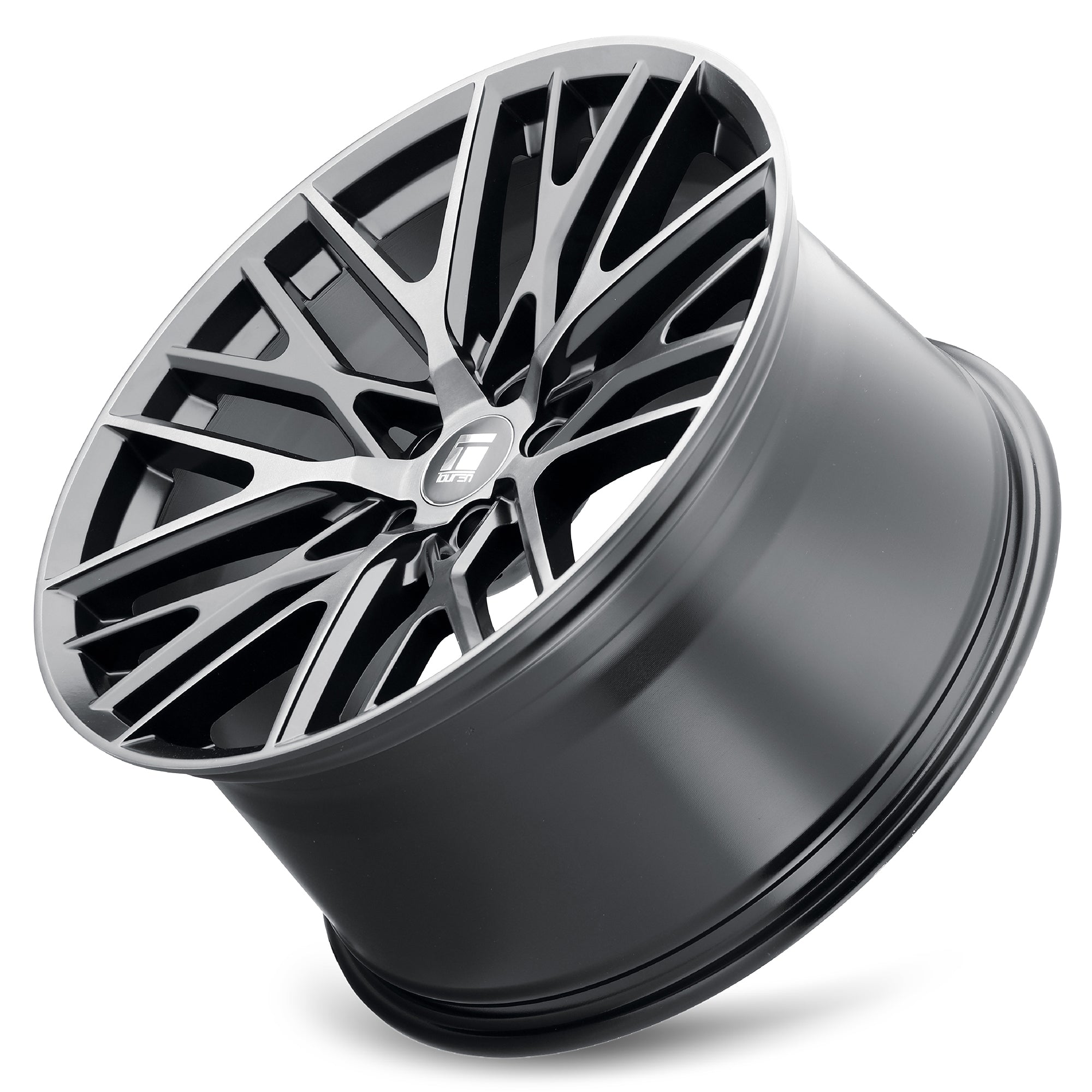 Touren TR91 Matte Black Brushed w/ Dark Tint - 19x8.5 | +35 | 5x112 | 66.56mm