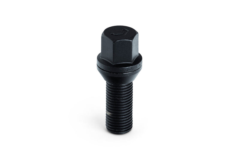 Vossen Lug Bolts - 14x1.50mm | 17mm Hex | 30mm | Cone Seat | Black ( QTY:20 )