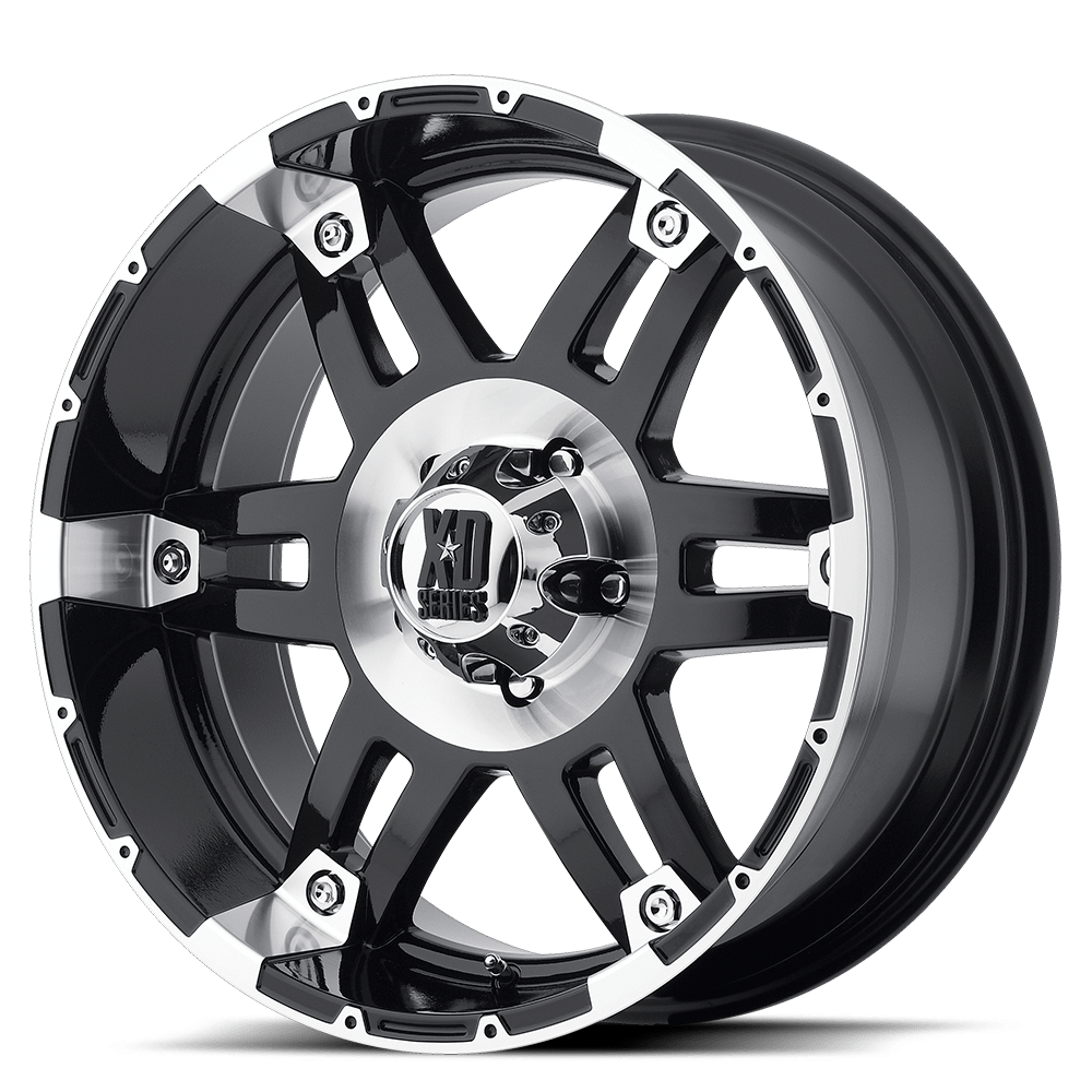 XD Series XD797 SPY Gloss Black Machined - 18x9 | -12 | 5x127 | 78.1mm