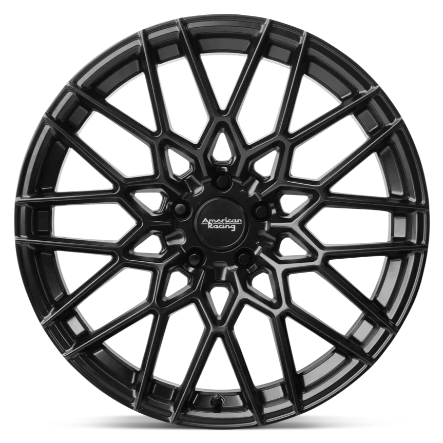 American Racing AR927 Barrage Satin Black 20x9 +20 5x120 74.1mm - Wheel Haven