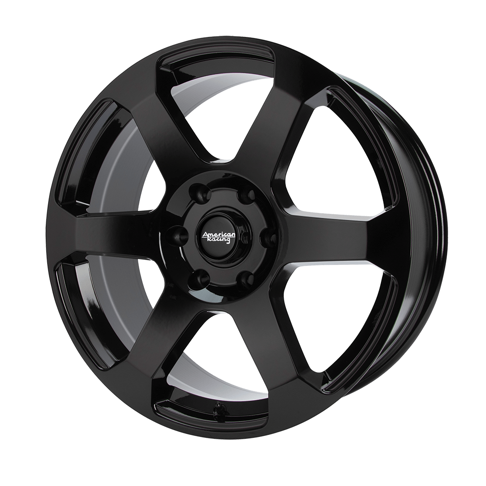 American Racing AR931 Gloss Black 18x8.5 +30 6x132 74.5mm - Wheel Haven