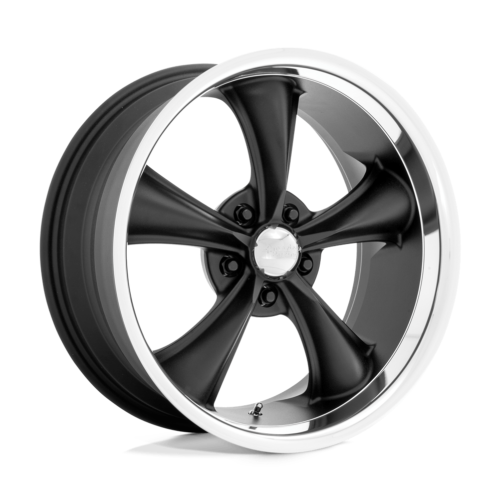American Racing VN338 Boss Tt Textured Black w/ Diamond Cut Lip 20x10 +2 5x120.65 72.6mm - Wheel Haven