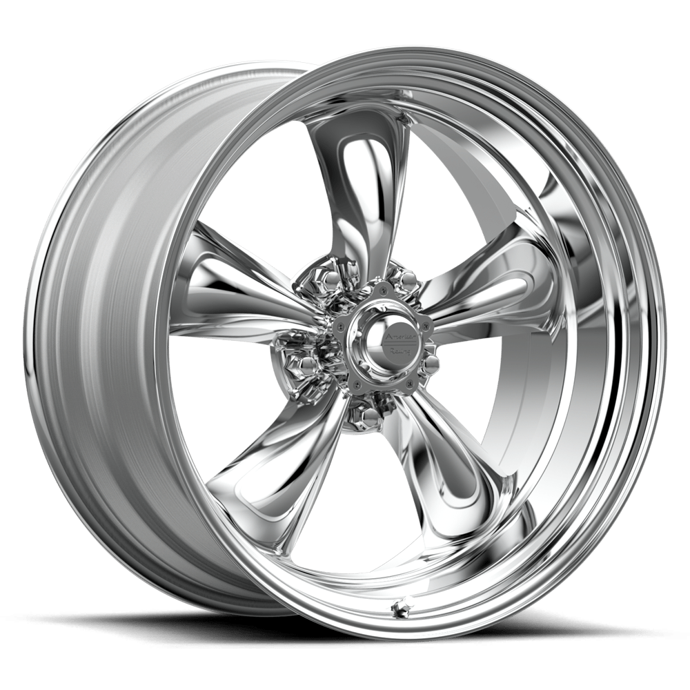 American Racing VN515 Torq Thrust II 1 PC Polished 15x7 -6 5x127 83.1mm - Wheel Haven