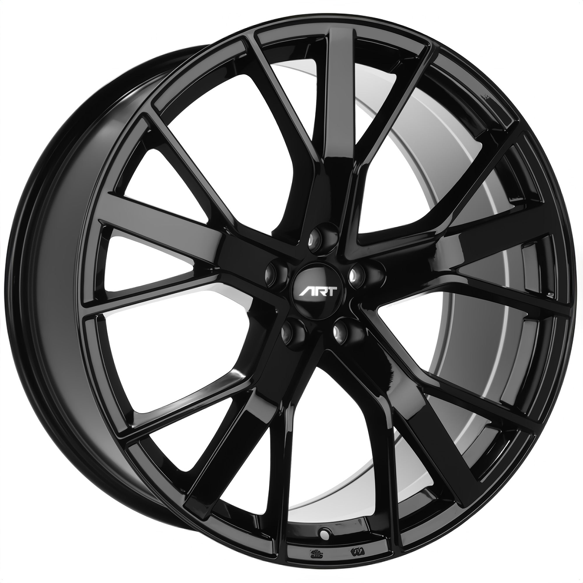 ART Replica 224 Gloss Black  - 22x10 | +21 | 5x112 | 66.6mm