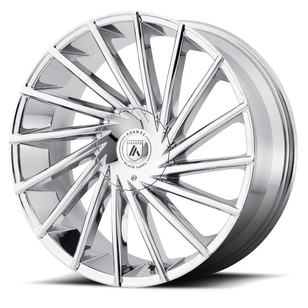 Asanti Black ABL-18 Matar Chrome 26x10 | +30 | 6x135,6x139.7mm 100.3mm - Wheel Haven
