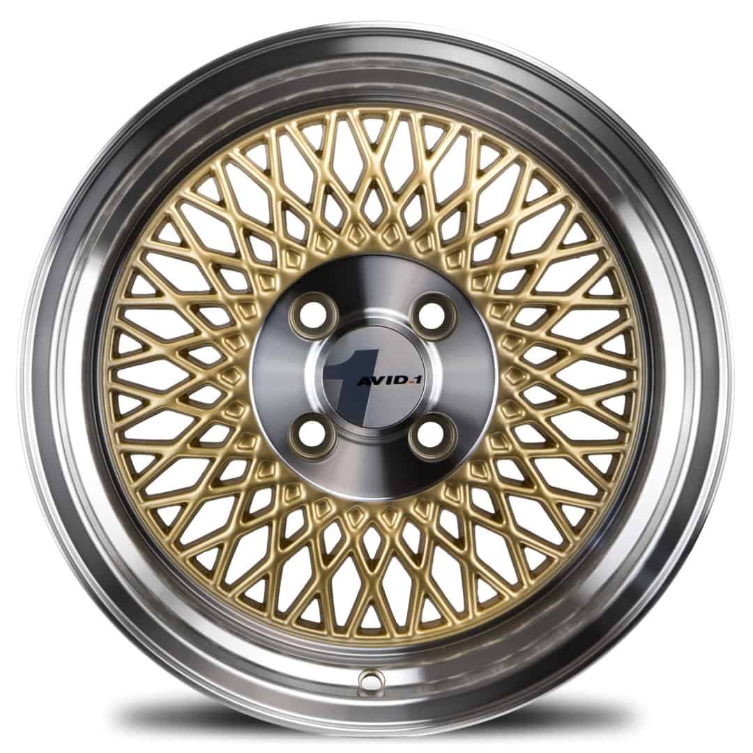 AVID.1 AV-18  15x8.5 | 4x100 | +15 | 73.1mm - Gold - Wheel Haven