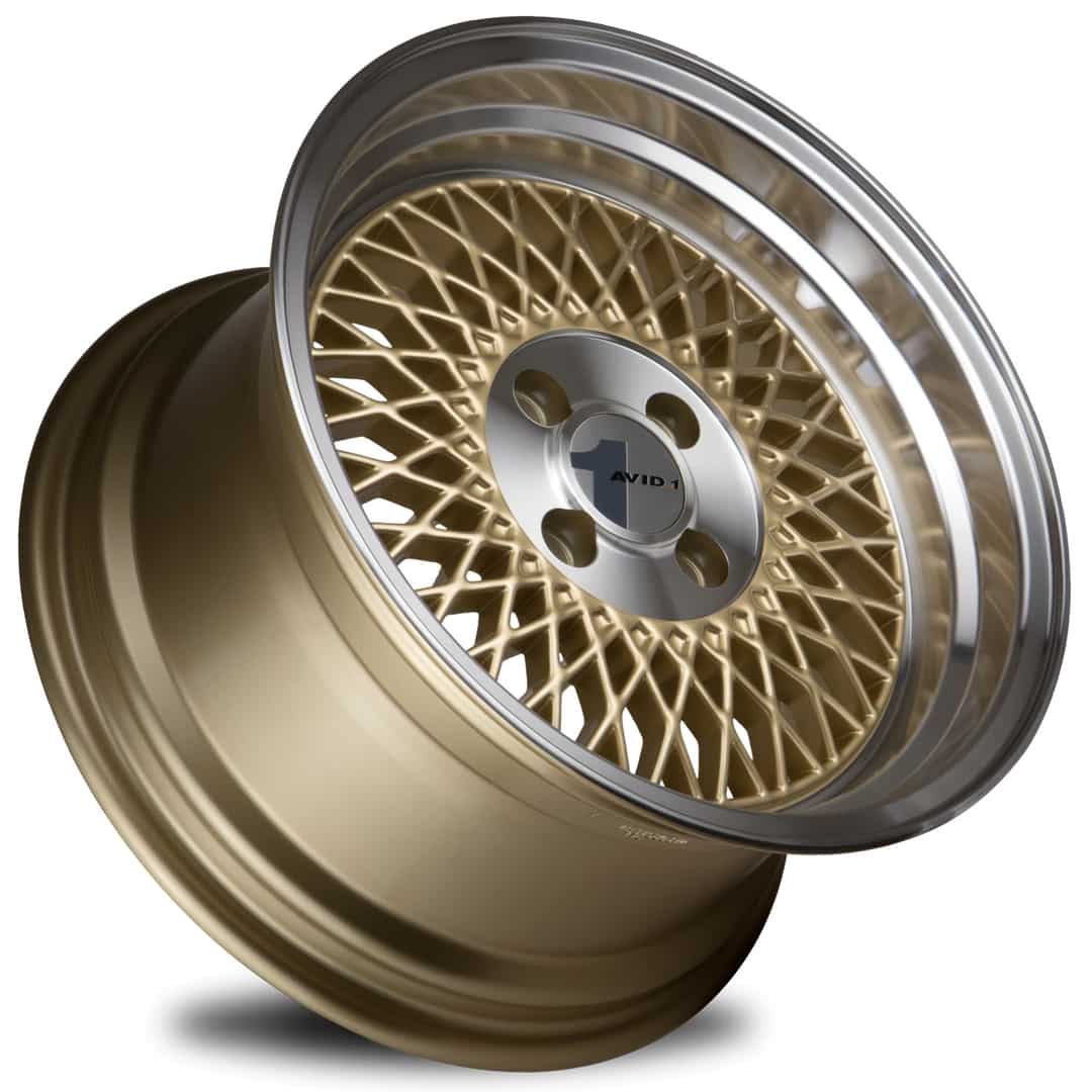 AVID.1 AV-18  15x8.5 | 4x100 | +15 | 73.1mm - Gold - Wheel Haven