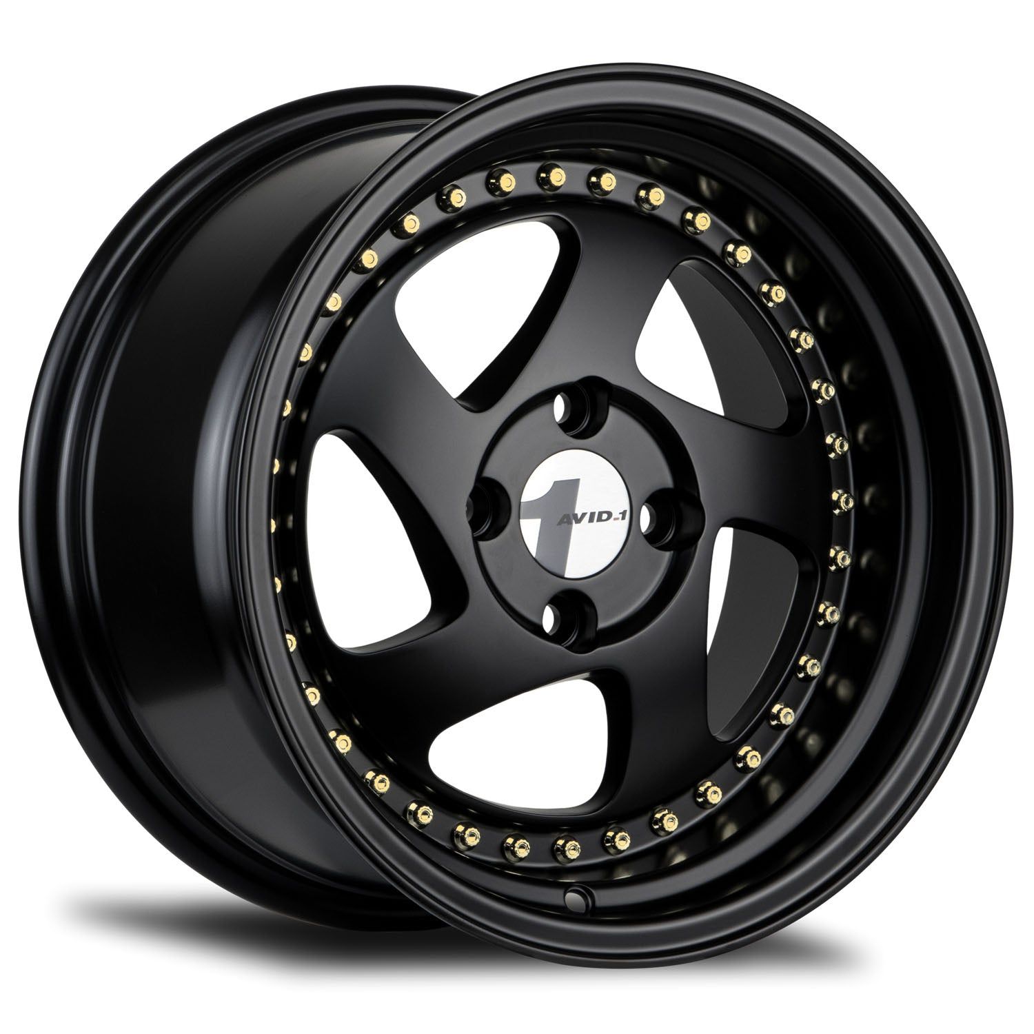 AVID.1 AV-19  15x8 | 4x100 | +25 | 73.1mm - Matte Black - Wheel Haven