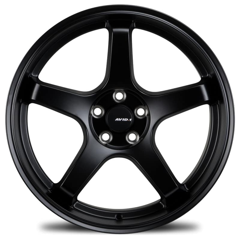 AVID.1 AV-28  17x8 | 5x114.3 | +35 | 73.1mm - Matte Black - Wheel Haven