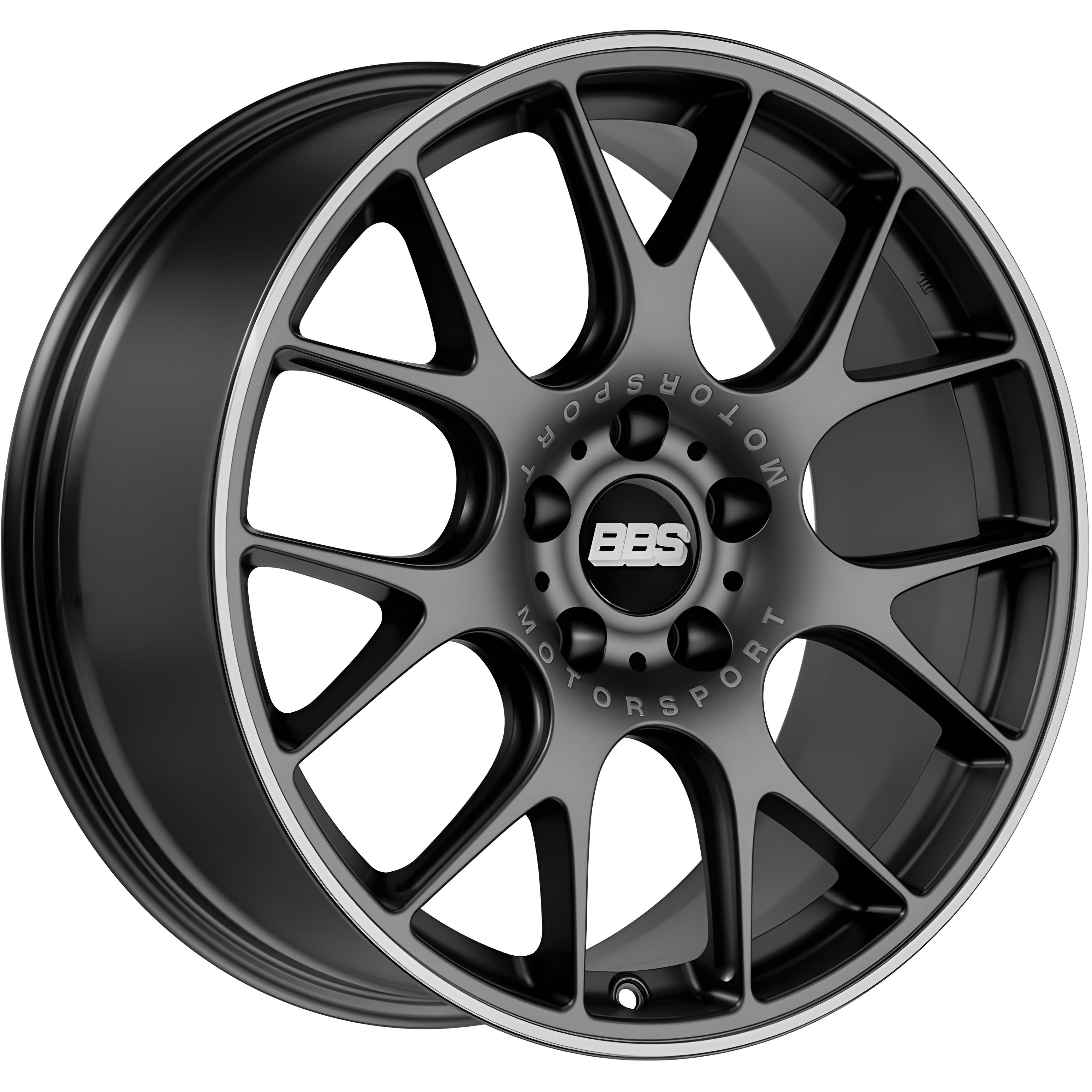 BBS CH-R Satin Black - 18x8.5 | +47 | 5x112 | 82mm PFS