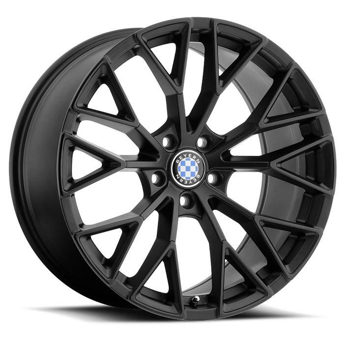 Beyern ANTLER 19x8.5 | 5x120 | +30 | 72.6mm - Matte Black w/ Gloss Black Face - Wheel Haven