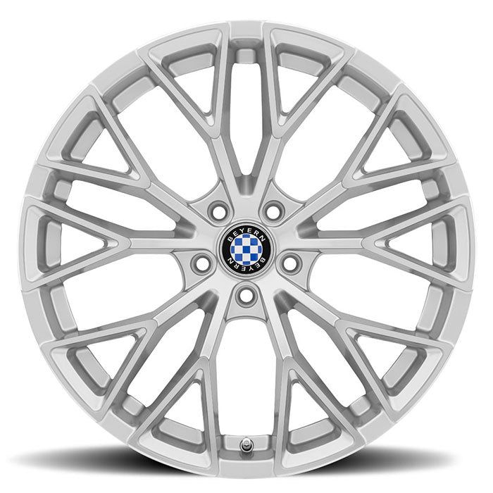 Beyern ANTLER 20x10 | 5x120 | +44 | 72.6mm - Silver w/ Mirror Cut Face - Wheel Haven
