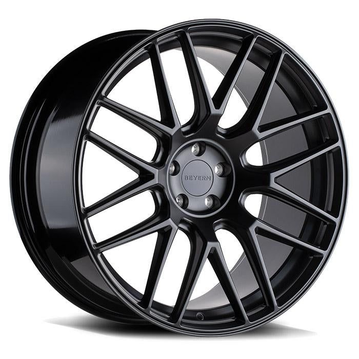 Beyern AUTOBAHN 18x8.5 | 5x120 | +15 | 74.1mm - Matte Black - Wheel Haven