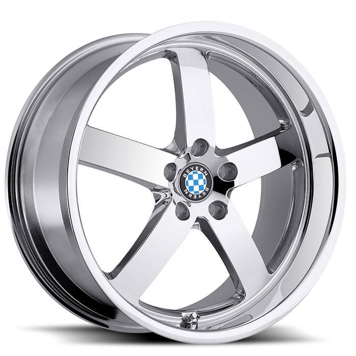 Beyern Rapp 19x8.5 | 5x120 | +15 | 74.1mm - Chrome - Wheel Haven