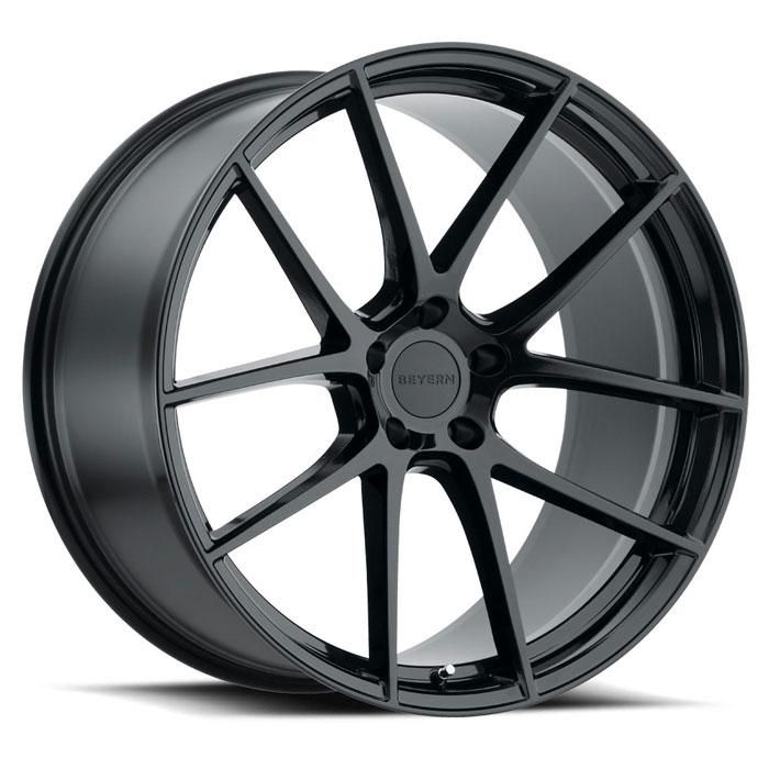 Beyern RITZ 22x10.5 | 5x112 | +38 | 66.6mm - Gloss Black - Wheel Haven
