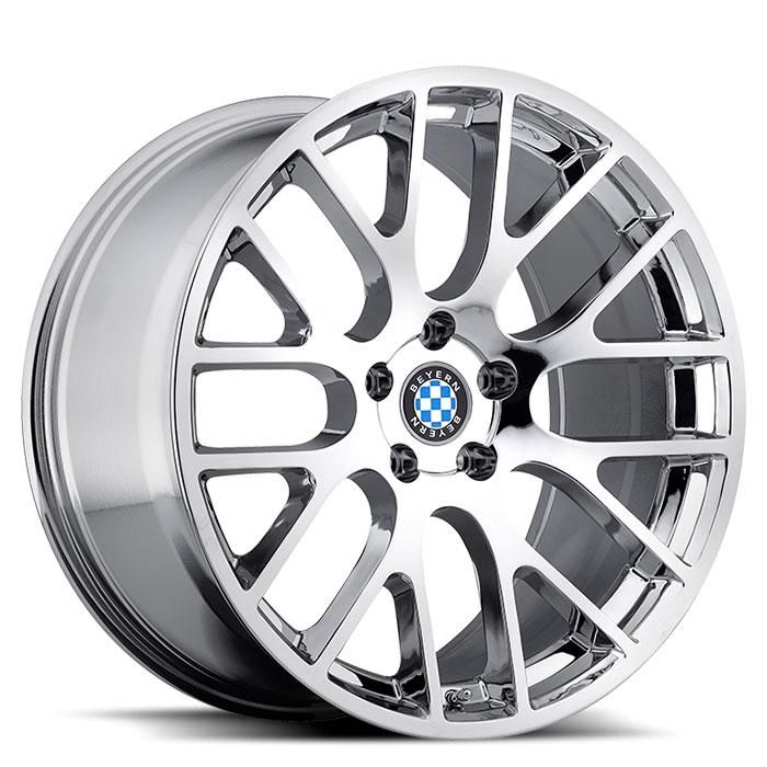 Beyern Spartan 19x8.5 | 5x120 | +40 | 72.6mm - Chrome - Wheel Haven