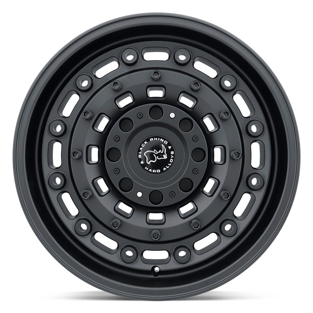 Black Rhino Arsenal Textured Matte Black - 18x8 | +30 | 5x110 | 72.1mm - Wheel Haven