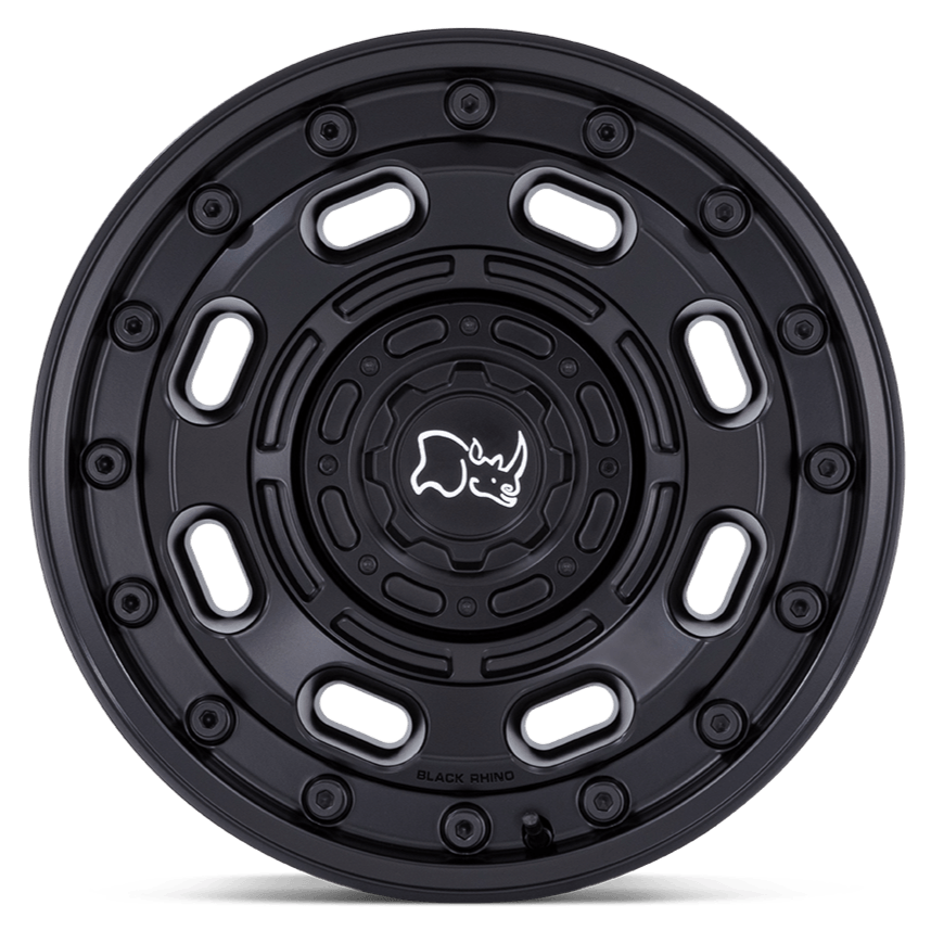 Black Rhino Atlas BR007 Matte Black - 18x9 | +0 | Blank | 72.56mm - Wheel Haven