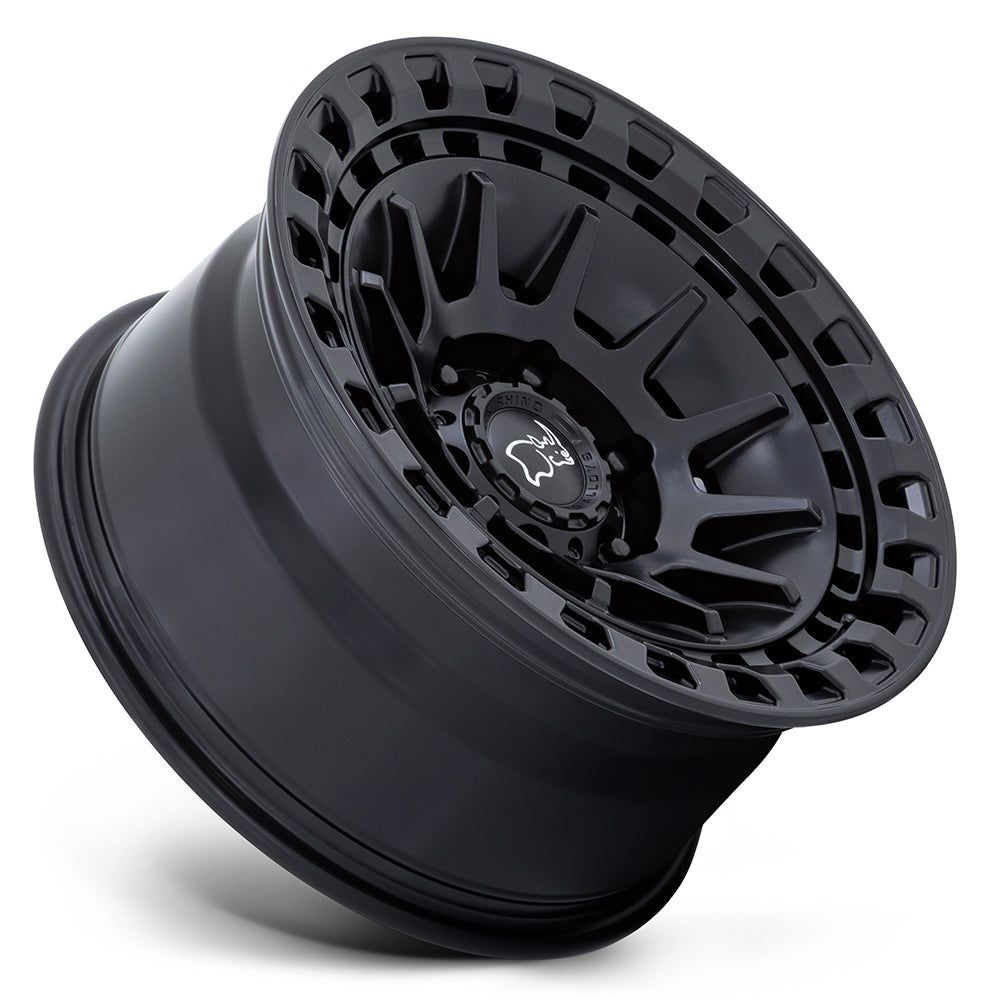 Black Rhino BARRAGE BR009 Matte Black - 18x9 | +0 | 6X139.7 | 106.1mm - Wheel Haven