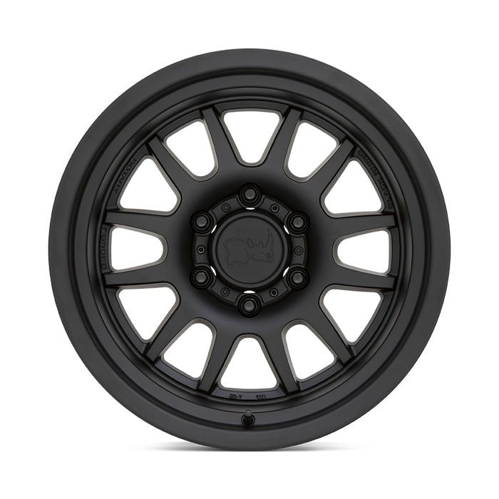 Black Rhino Guide Matte Black - 17x9 | +0 | 6x114.3 | 66.1mm - Wheel Haven