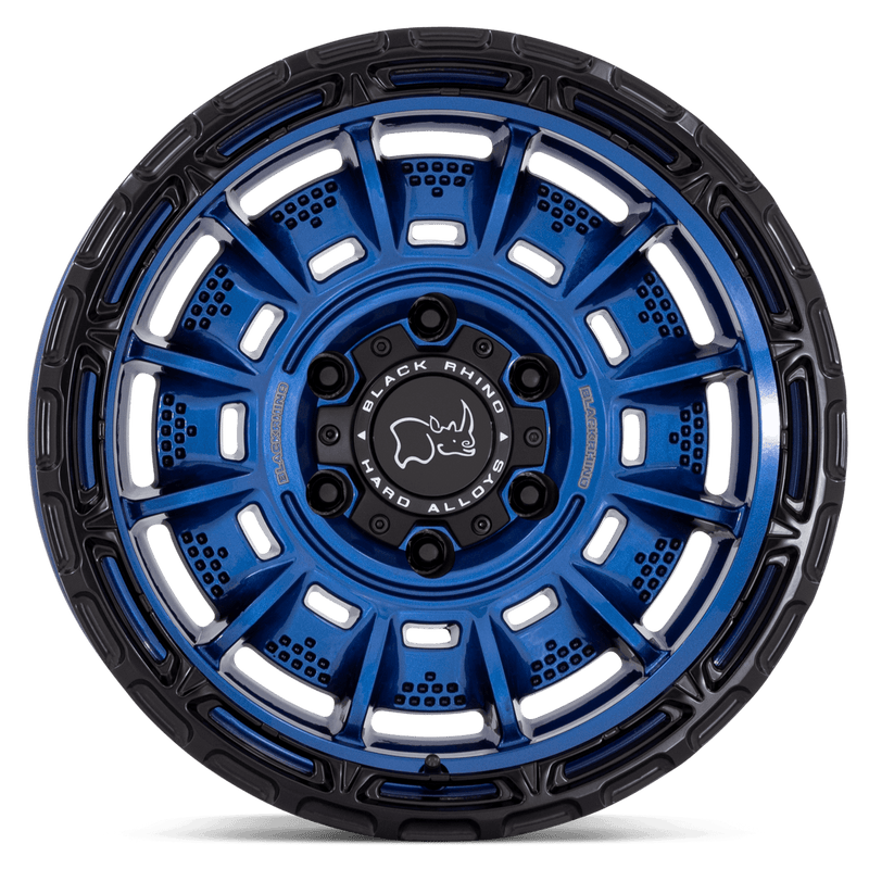 Black Rhino Legion Cobalt Blue w/ Black Lip - 20x10 | -18 | 6x139.7 | 106.1mm - Wheel Haven