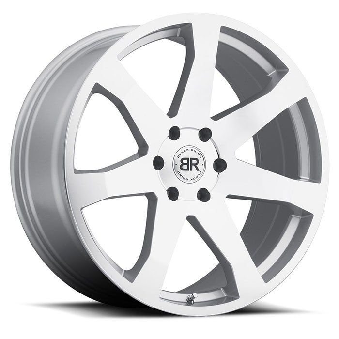 Black Rhino Mozambique Silver w/ Mirror Cut Face - 18x8.5 | +20 | 6x139.7 | 112.1mm - Wheel Haven