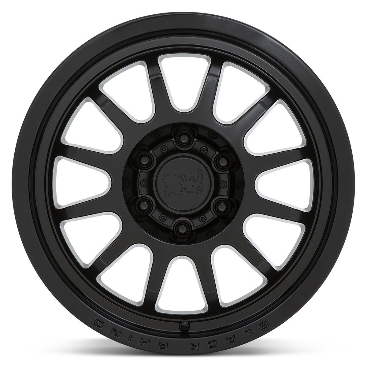 Black Rhino Rapid Matte Black - 17x8.5 | +10 | 5x150 | 110.1mm - Wheel Haven