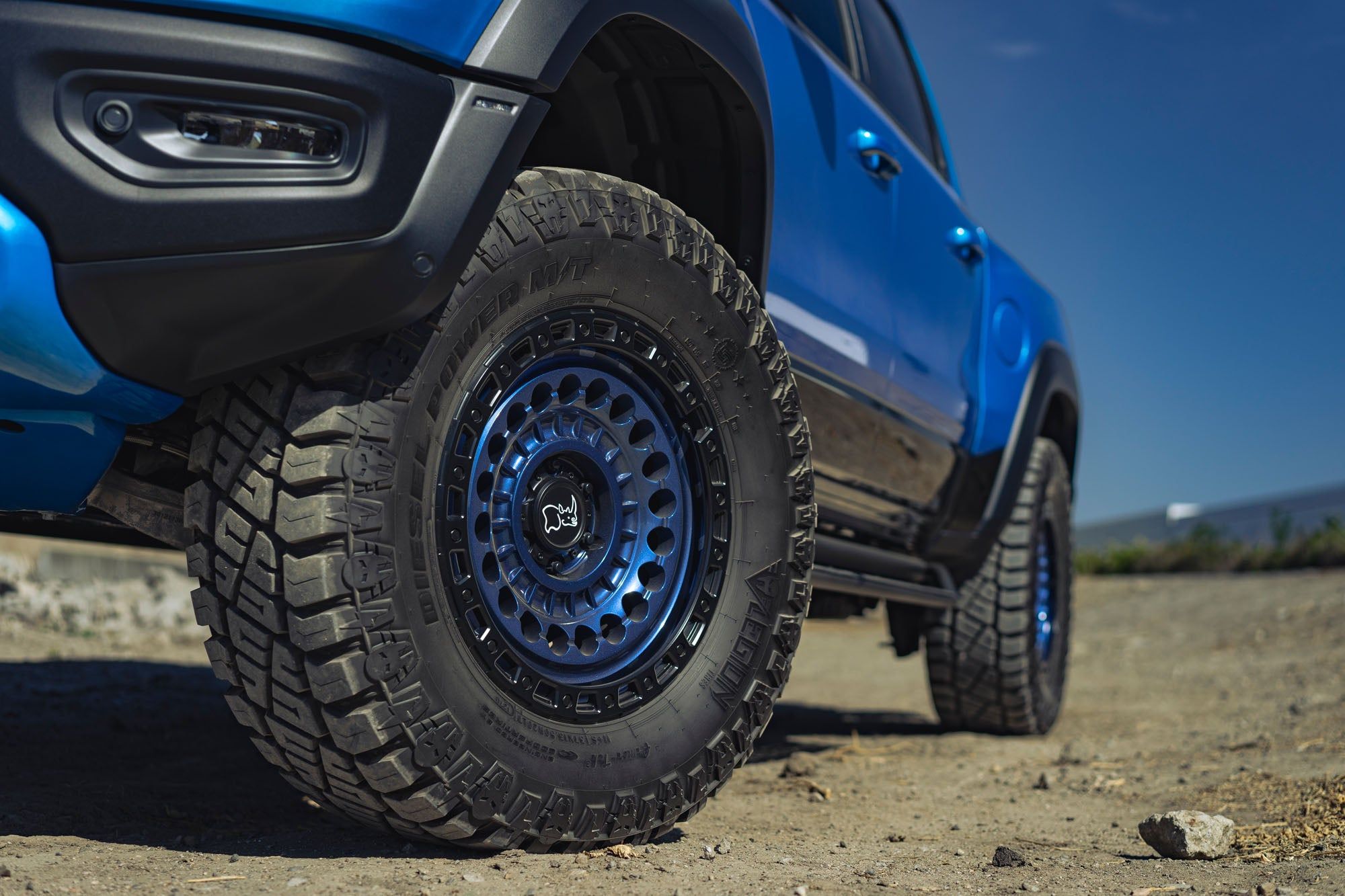 Black Rhino Sentinel Cobalt Blue w/ Black Ring - 20x9.5 | -18 | 5x127 | 71.5mm - Wheel Haven