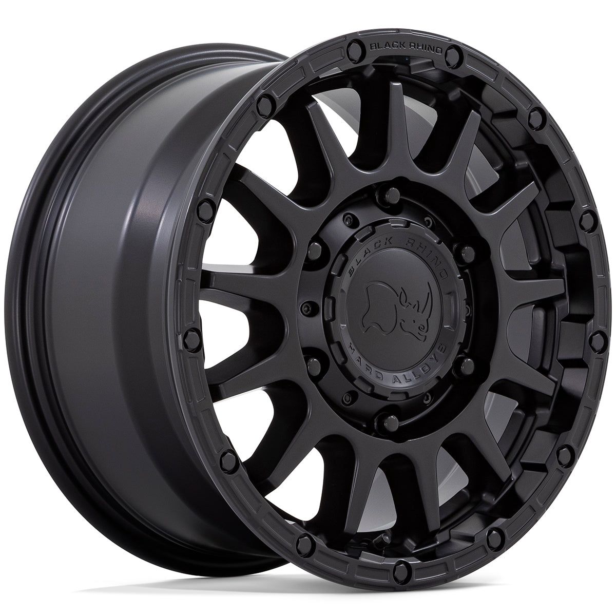 Black Rhino Sequoia BR003 Matte Black - 16x8 | +38 | 5x130 | 84.1mm - Wheel Haven
