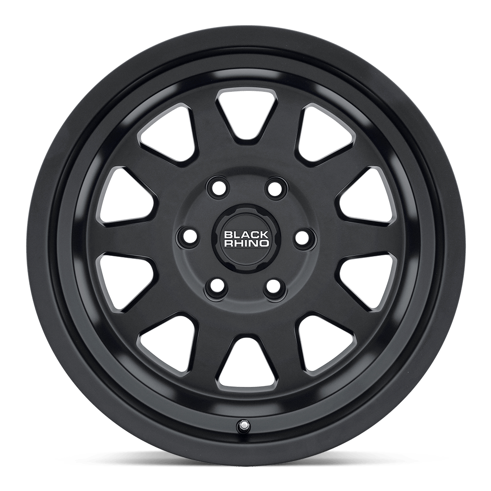 Black Rhino Stadium Matte Black - 17x9 | +0 | 5x139.7 | 78.1mm - Wheel Haven