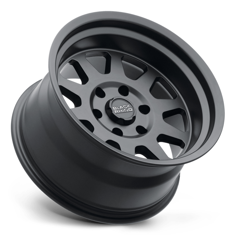Black Rhino Stadium Matte Black - 17x9 | +0 | 5x139.7 | 78.1mm - Wheel Haven
