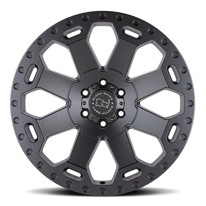 Black Rhino Warlord Matte Gunmetal - 20x9 | -12 | 6x139.7 | 112.1mm - Wheel Haven