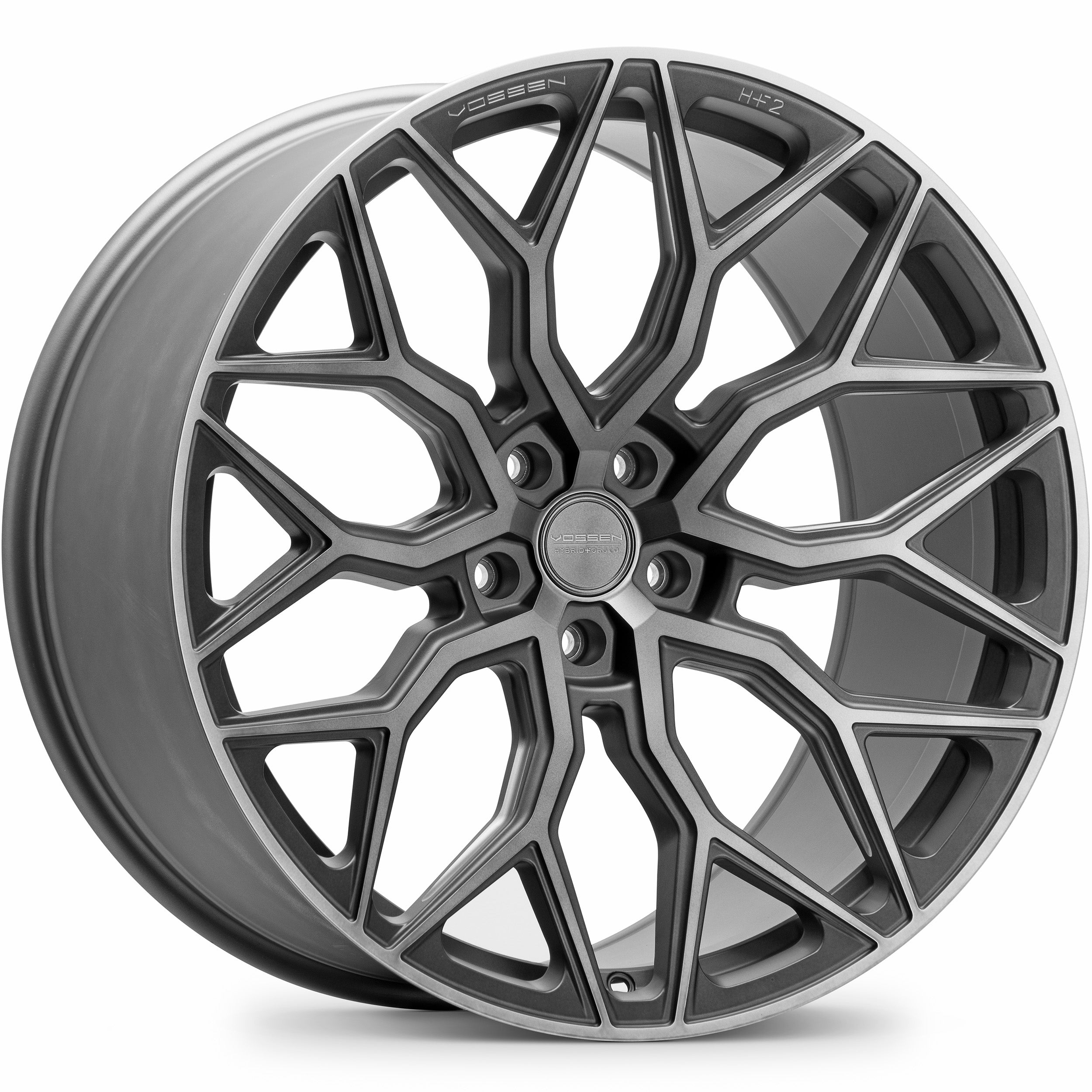 Vossen HF-2 Tinted Matte Gunmetal - 20x10.5 | 5x112 | +45 | 66.56mm