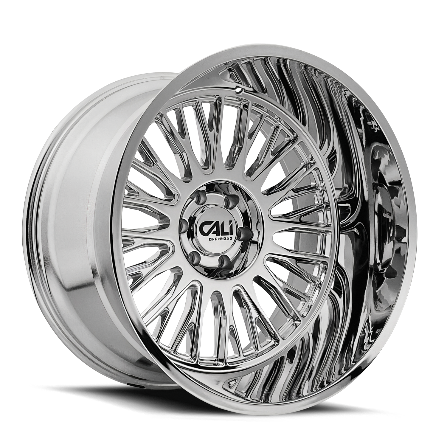 Cali Off-Road Vertex Chrome - 26x14 | -76 | 6X135 | 87.1mm