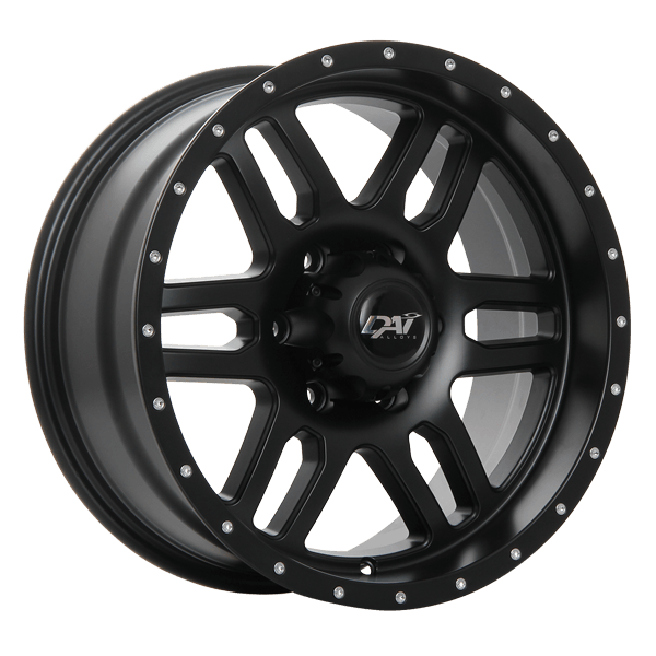 DAI STORM Satin Black 17x8 +10 6x139.7mm 108.0mm - Wheel Haven