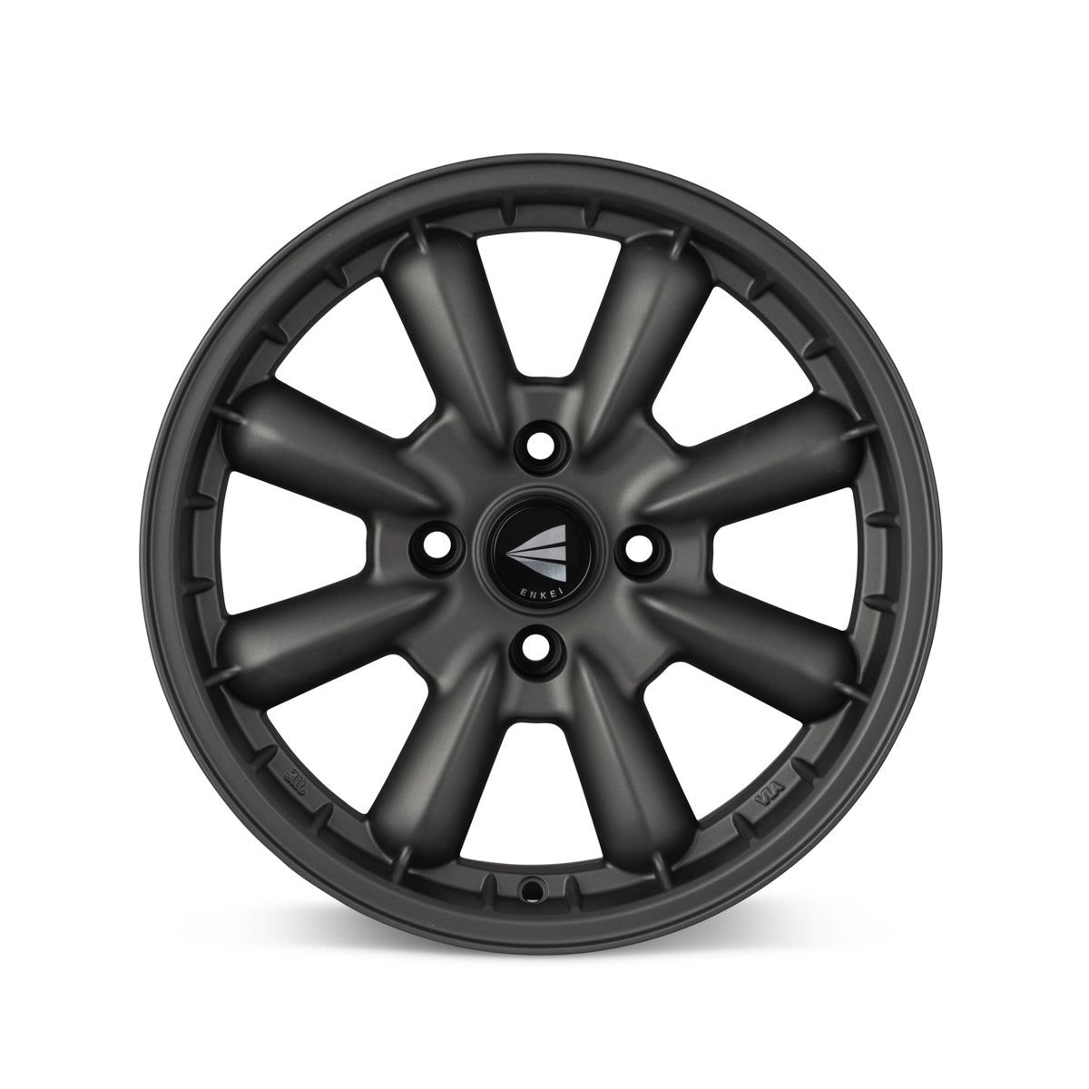 Enkei COMPE Gunmetal Paint - 16x8 | +25 | 5x100 | 72.6mm - Wheel Haven