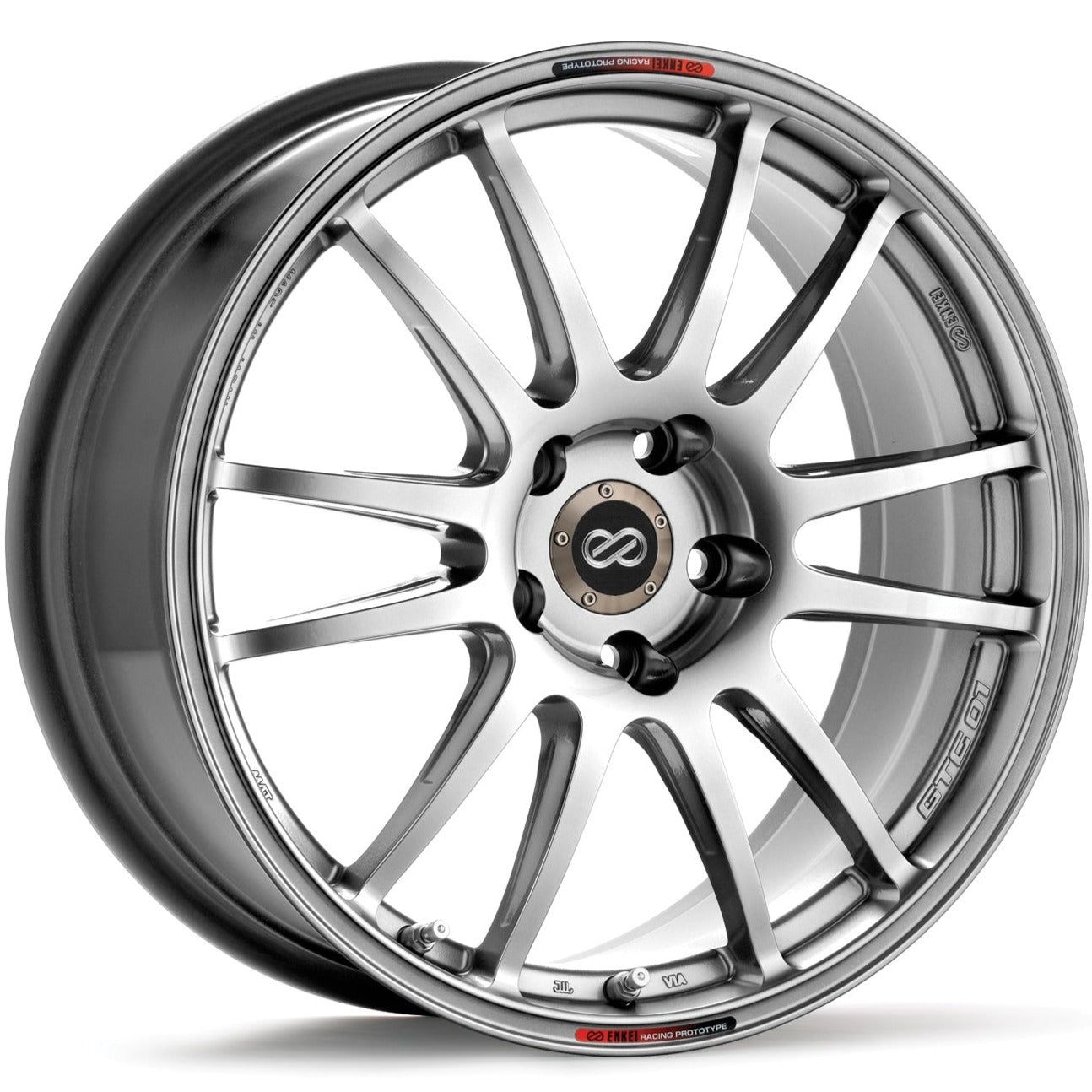 Enkei GTC01 Hyper Black - 17x9.5 | +38 | 5x114.3 | 75mm - Wheel Haven