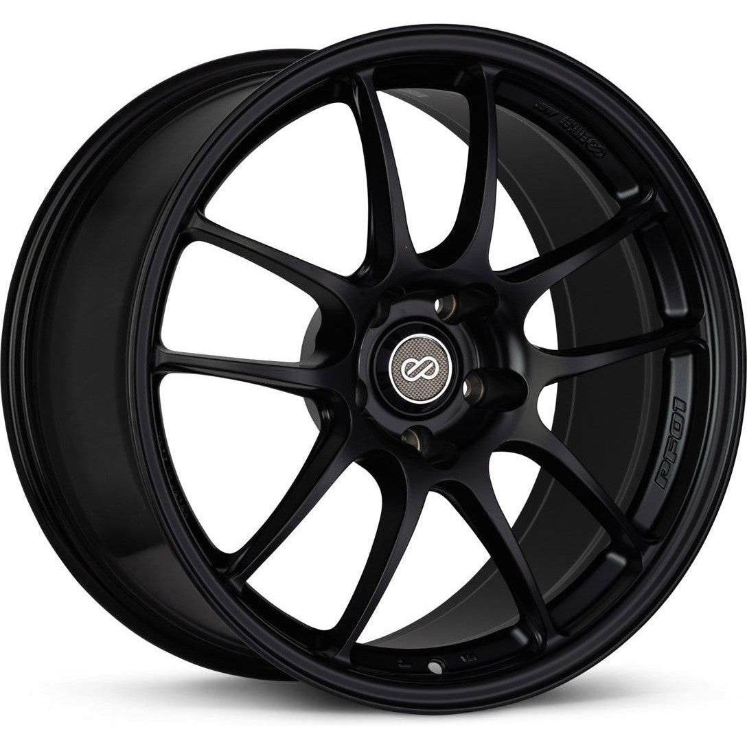 Enkei PF01 Black Paint - 18x9 | +45 | 5x114.3 | 75mm - Wheel Haven