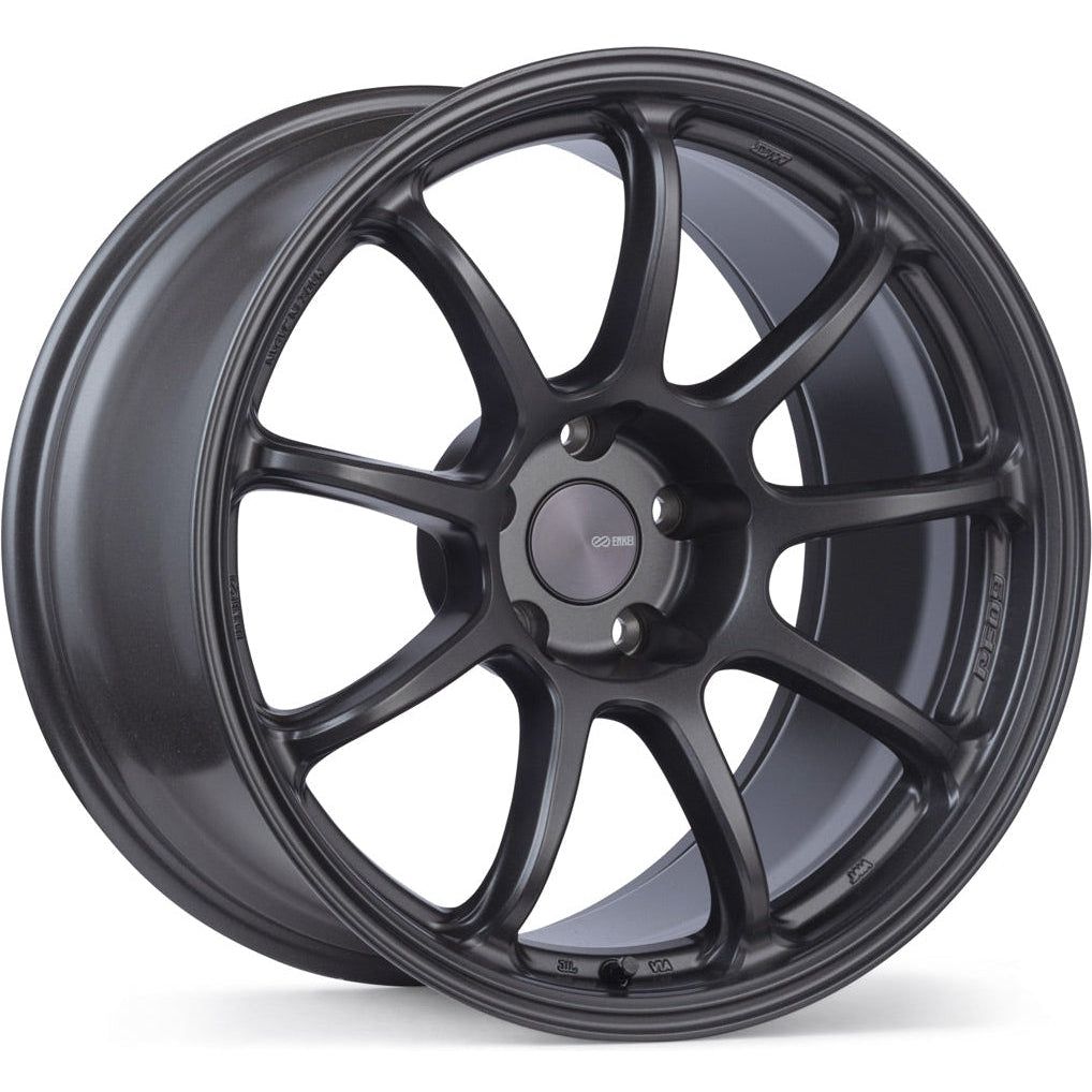 Enkei PF09 - 18x8 | 5x112 | +50 | 75mm - Matte Gunmetal - Wheel Haven