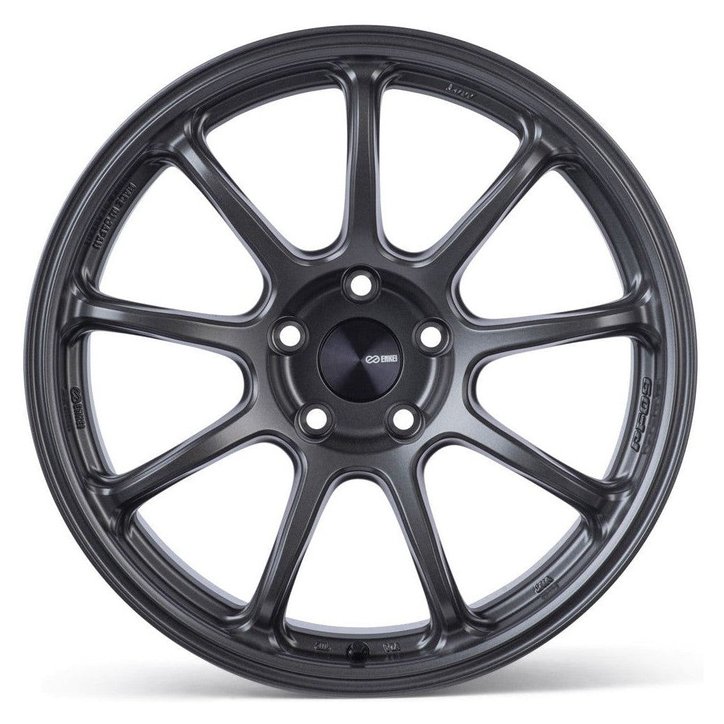 Enkei PF09 - 18x8 | 5x112 | +50 | 75mm - Matte Gunmetal - Wheel Haven