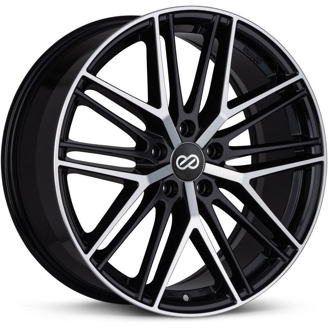 Enkei PHANTOM Black Machined - 19x8 | +35 | 5x114.3 | 72.6mm - Wheel Haven