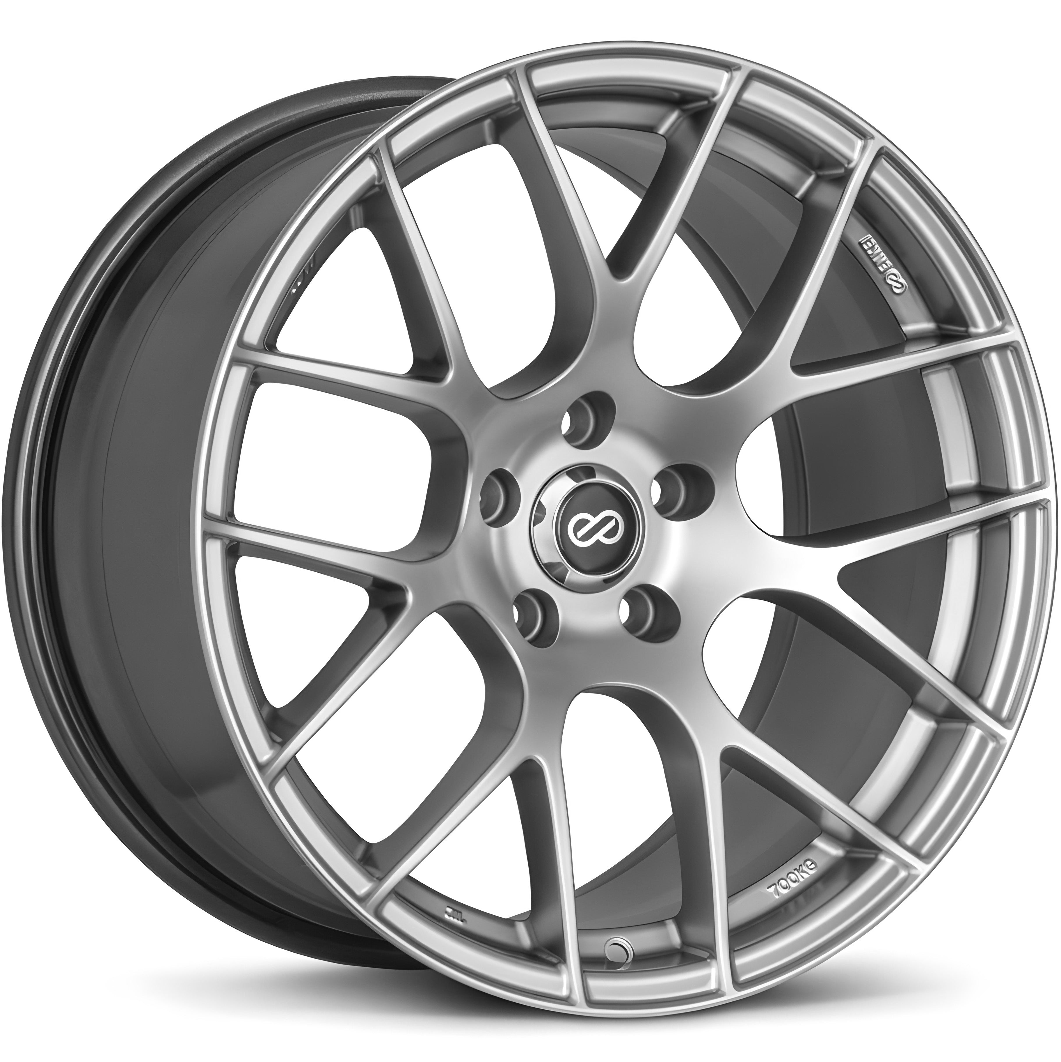 Enkei RAIJIN Hyper Silver - 18x8 | +42 | 5x120 | 72.6mm