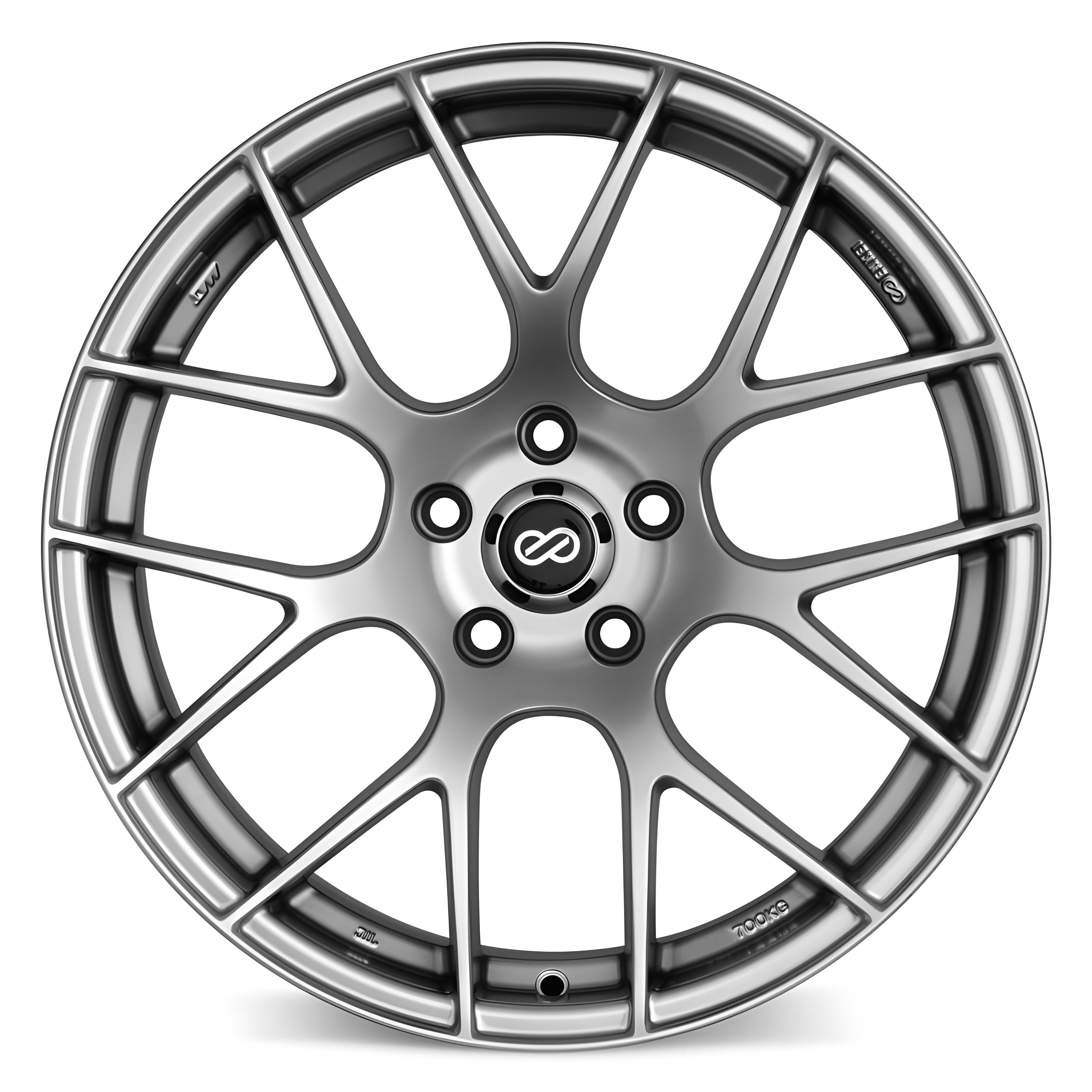 Enkei RAIJIN Hyper Silver - 18x8.5 | +35 | 5x114.3 | 72.6mm