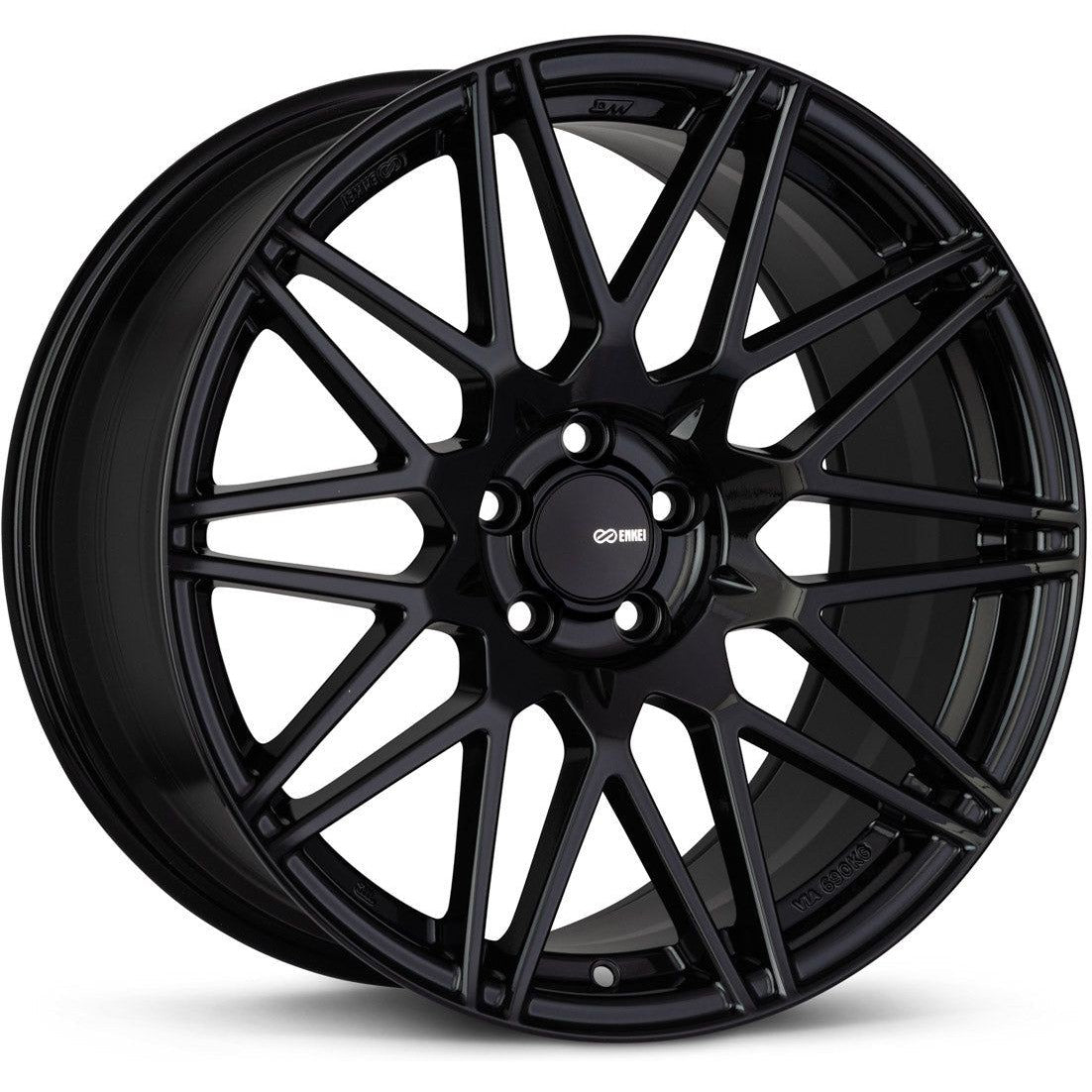 Enkei TMS Gloss Black - 18x8.5 | +45 | 5x112 | 72.6mm - Wheel Haven