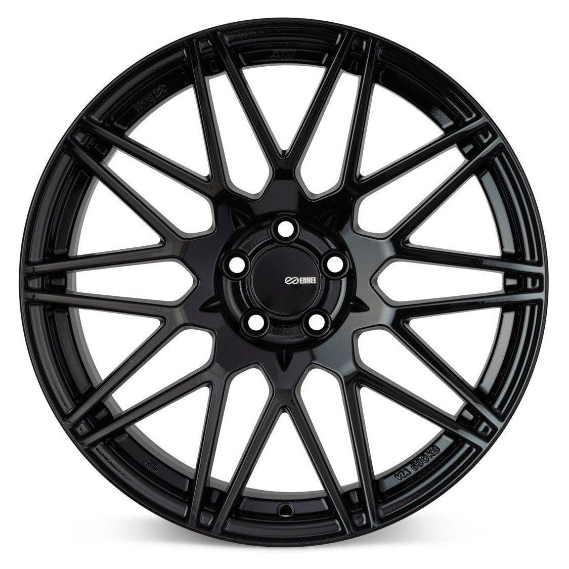 Enkei TMS Gloss Black - 18x8.5 | +45 | 5x112 | 72.6mm - Wheel Haven