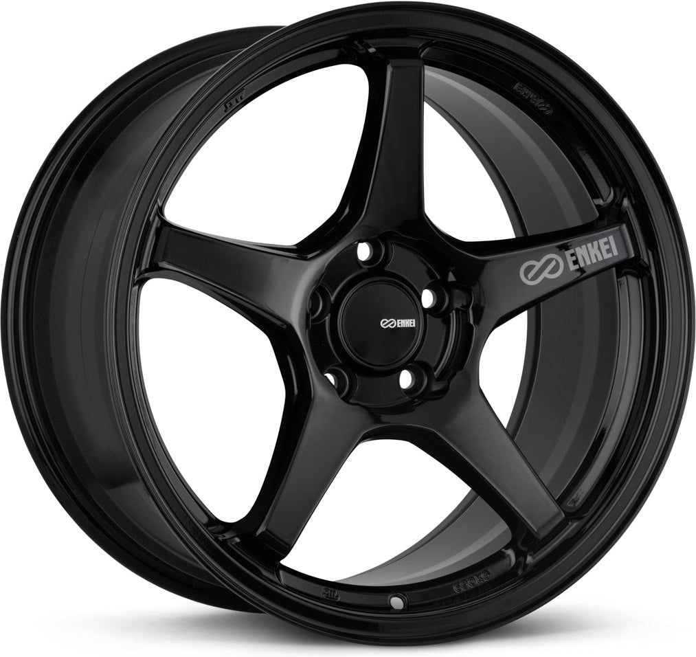 Enkei TS-5 Gloss Black - 18x8.5 | +38 | 5x114.3 | 72.6mm - Wheel Haven