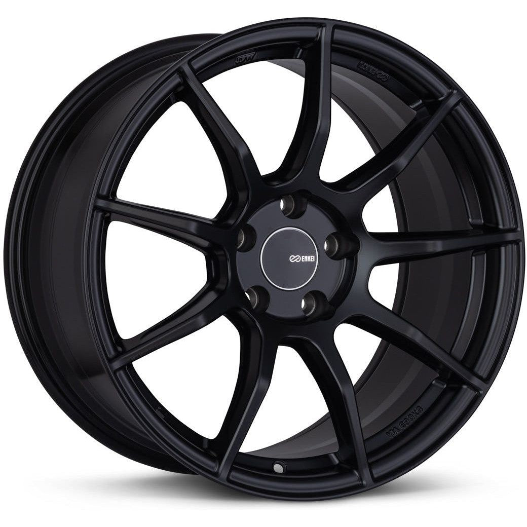 Enkei TS9 Black Paint - 18x8.5 | +40 | 5x100 | 72.6mm - Wheel Haven