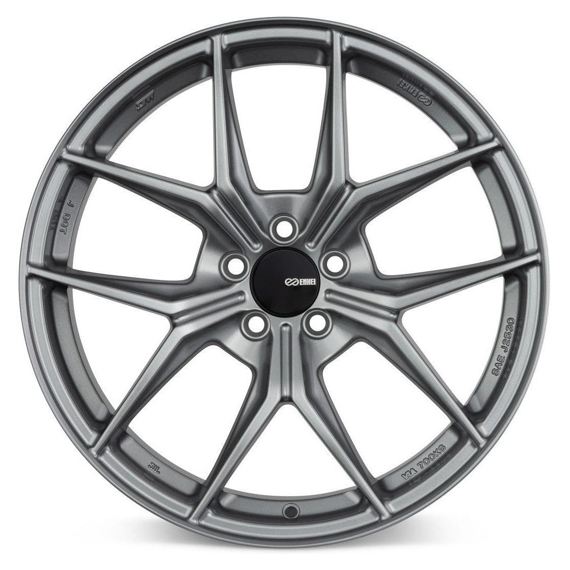 Enkei TSR-X Storm Gray - 18x8 | +45 | 5x114.3 | 72.6mm - Wheel Haven