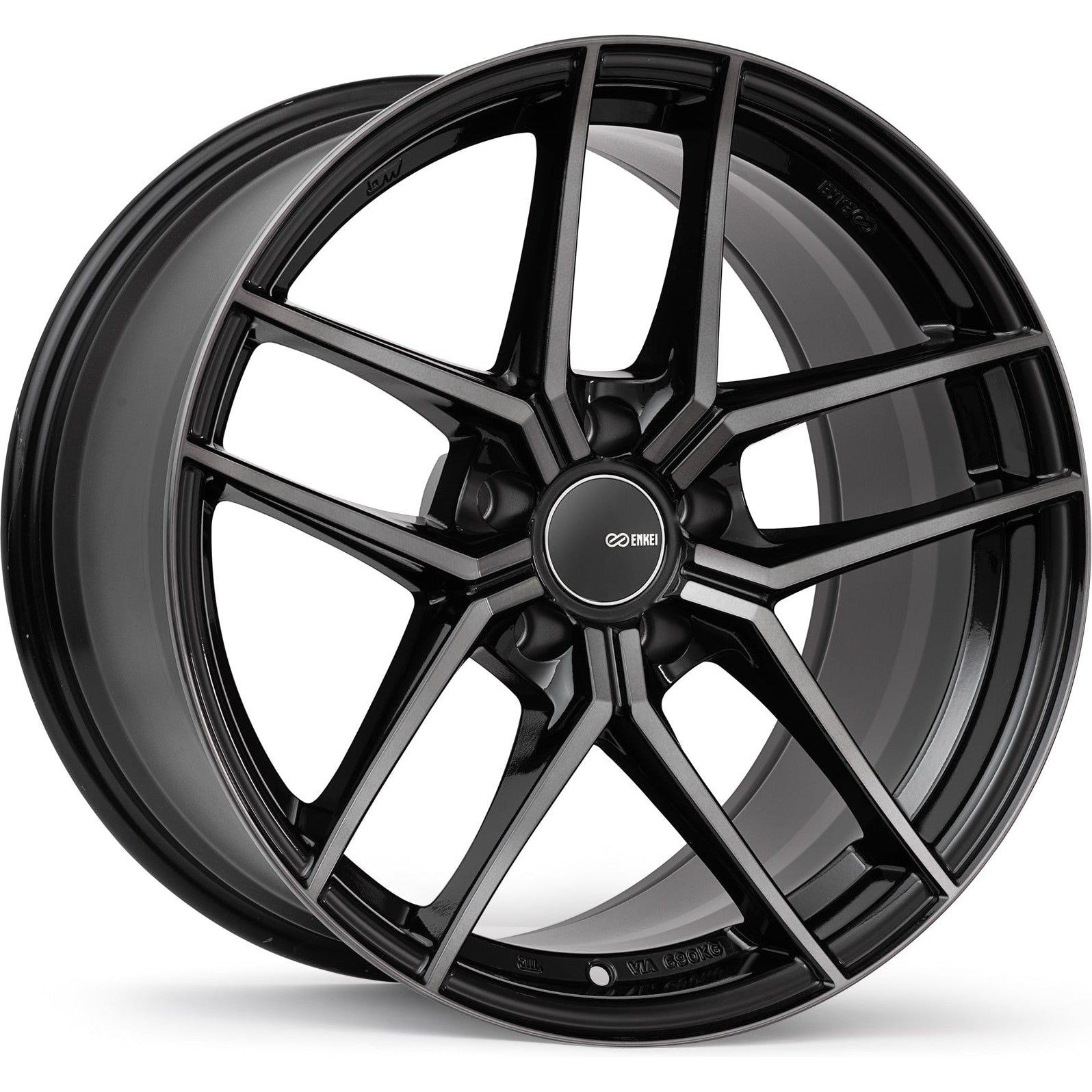 Enkei TY5 Pearl Black - 18x9.5 | +45 | 5x120 | 72.6mm - Wheel Haven