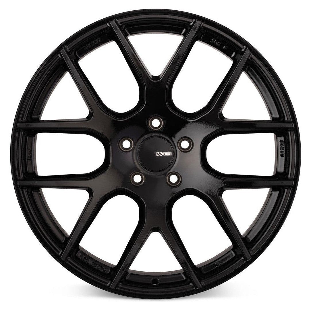 Enkei XM-6 Gloss Black - 20x9.5 | +40 | 5x114.3 | 72.6mm - Wheel Haven